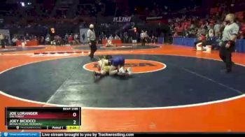 2 lbs Cons. Round 1 - Joe Loranger, Oak Forest vs Joey Biciocci, Bethalto (Civic Memorial)