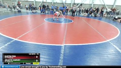 70 lbs Champ. Round 1 - Austin Fish, All-Phase WC vs Gradyn Harvey, St. Maries WC