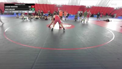 215 lbs Round 2 (8 Team) - Logan Wooten, Thunderbirds WC vs Jude Miller, FZ Wrestling Club A