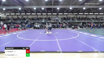 220 lbs Round Of 32 - Jaycee Haskell, Concord vs Genovese Facchetti, Minnechaug