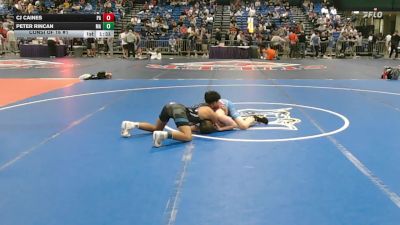 126 lbs Consi Of 16 #1 - Cj Caines, PA vs Peter Rincan, MA