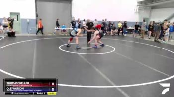 182 lbs Round 2 - Ole Watson, Anchorage Youth Wrestling Academy vs Thomas Weller, Pioneer Grappling Academy