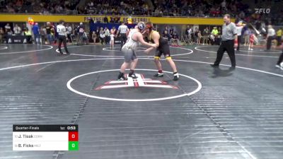 150 lbs Quarterfinal - James Tisak, Cornell vs Brody Ficks, Milton