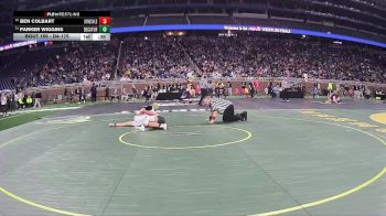 D4-175 lbs Cons. Round 1 - Parker Wiggins, Decatur vs Ben Colbart, Jonesville