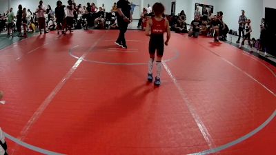 50 lbs Quarterfinals (8 Team) - Sage Grover, Cordoba Trained vs Laine Konopka, Ground Up USA