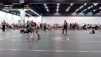 60 lbs Round 1 (8 Team) - Torah Craig, Tennessee Tyrants vs Daniel Yun, Level Up Wrestling
