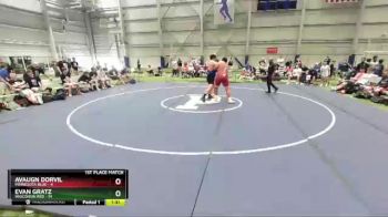 285 lbs Placement Matches (8 Team) - Avaugn Dorvil, Minnesota Blue vs Evan Gratz, Wisconsin Red