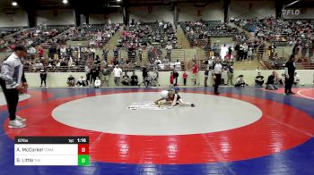 67 lbs Round Of 16 - Aiden McCorkel, Tomahawk Wrestling Club vs Bryce Little, The Storm Wrestling Center