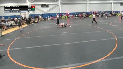 106 lbs Champ. Round 1 - Travis Chapman, Unattached vs Ethan Kowalski, Unattached