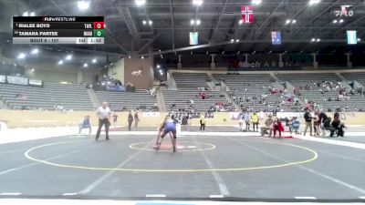 107 lbs Champ. Round 1 - Rialee Boyd, Taylor County vs Tamara Partee, North Hardin