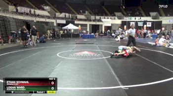 106 Varsity 23rd Place Match - Logan Ward, Northside Methodist vs Ethan Schwahl, Spanish Fort