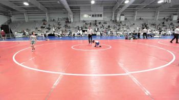 52 lbs Rr Rnd 2 - Adriel Robinson, Mat Warriors Stars vs Levi Palermo, Micky's Minions Blue