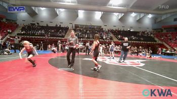 70 lbs Consi Of 4 - Kiowa Sparks, Grove Takedown Club vs Jake Potts, Wagoner Takedown Club