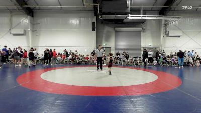 55 lbs Rr Rnd 2 - Logan Nordquest, Guerrilla Wrestling Academy ES vs AMIR ABDULLAYEV, Morris Fitness Orange ES