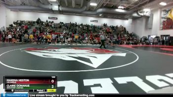 130 lbs Semifinal - Makena Heston, Columbine vs Claire Donahue, Discovery Canyon