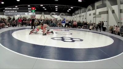 75 lbs Semis & 1st Wrestleback (8 Team) - Adam Husk Jr., Team Nazar Training Center vs Michael Anello, Ruthless Wrestling Club