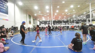 84 lbs Rr Rnd 4 - Amelia Spatzer, Steel Valley Vixens vs Gracie Schol, Kraken Blue - Girls