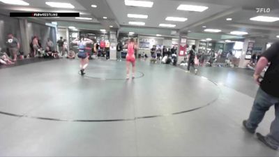 130/135 Cons. Semi - Ellie Tucker, Kuna Klub vs Shelby Prather, Team Idaho Wrestling Club