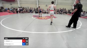 63 kg Semifinal - Carson Walsh, Edge Black vs Dominic Ferraro, Sea-Monkey Round-Up