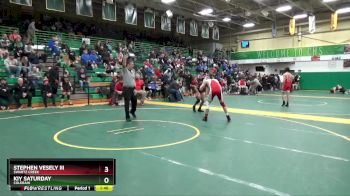 120 lbs Champ. Round 1 - Kiy Saturday, Colerain vs Stephen Vesely III, Swartz Creek