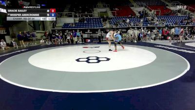 155 lbs Champ. Rd Of 64 - Gracie Bailey, AR vs Whisper Abercrombie, PA