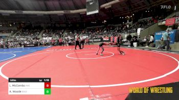 52 lbs Round Of 16 - Levi McCombs, Viking Wrestling Club vs Aukai Woode, Golden Backs MRTC