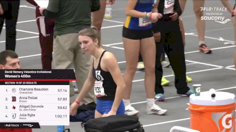 Women's 400m, Prelims 29