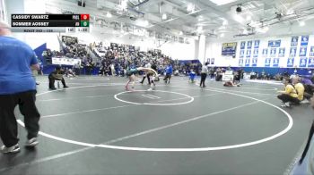 125 lbs Champ. Round 3 - Cassidy Swartz, Peninsula vs Sommer Aossey, Aliso Niguel