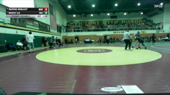 150 lbs Champ. Round 2 - Rocky Lo, Poly/Long Beach vs Mathis Keslacy, Mark Keppel