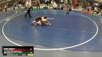 54 lbs Cons. Round 3 - Enzo Findlay, Olympus-Skyline vs Kenton Schwettman, Badlands Elite