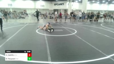 100 lbs 5th Place - Adrian Castillo, Dethrone WC vs Ronan Ferguson, King Select