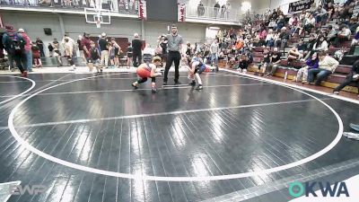 90-105 lbs Rr Rnd 2 - Leland Holden, Ponca City Wildcat Wrestling vs Luka Johnston, Team Guthrie Wrestling