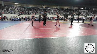 120 lbs Consi Of 8 #2 - Eleanor Noble, Cascia Hall vs Kalley Fuller, Blue Devil Wrestling