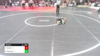 66 lbs Rr Rnd 3 - Connor Sweat, Kalispell WC vs Bentley Newman, Illinois Valley Youth Wrestling