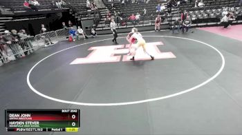 147 lbs Quarterfinal - Hayden Stever, Bonneville High School vs Dean John, Uintah Wrestling