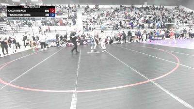 57 kg Champ. Rd Of 16 - Kalli Roskos, MontCo Wrestling Club vs Kaidance Gerg, Askren Wrestling Academy