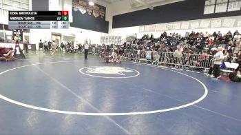 126 lbs Cons. Round 2 - Andrew Yance, Valencia (Placentia) vs Ezra Archuleta, Orange Lutheran