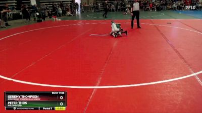 60 lbs Quarterfinal - Peter Theis, Holdingford vs Geremy Thompson, Owatonna Wrestling Academy