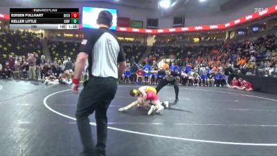 106 lbs Finals (1st & 3rd) - Edisen Fullhart, Decorah vs Keller Little, Eddyville-Blakesburg-Fremont
