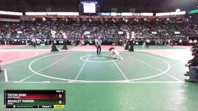 108 lbs Cons. Round 2 - Bradley Parker, PWCA vs Tatum Ginn, Unattached