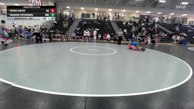 150 lbs Semifinal - Mason Petersen, UWC vs Ross Davis, Victory