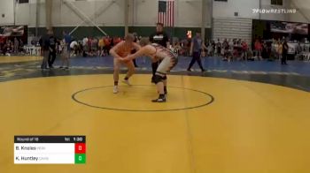 220 lbs Prelims - Brandon Knoles, Perkins County Youth Wrestling vs Keithen Huntley, Cambridge, NE