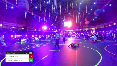 58 lbs Semifinal - Ivan Krasnec, Arvada West vs Oliver Heist Levine, Bozeman WC