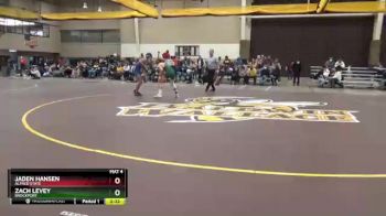 133 lbs Semifinal - Zach Levey, Brockport vs Jaden Hansen, Alfred State