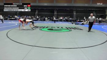150 lbs Consi Of 16 #2 - Stryker Shores, Mountain View AZ vs Braxston Widrikis, Grandview