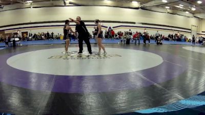 110 lbs Quarterfinal - Adriana Sanchez, Purdue University Club vs Lexi Doerflinger, Hiram College