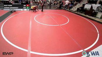 110 lbs Rr Rnd 2 - Riley Robb, IRONMEN Wrestling Club vs Zander Artherholt, Prairie Grove Youth Wrestling