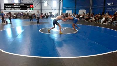 Elite 149 lbs Cons. Round 2 - Quentin Vilmenay, Luther vs Finn Bloomquist, Wisconsin-Eau Claire