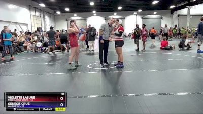 165 lbs Round 4 (8 Team) - Violette Lasure, MGW Slaying Sirens vs Genesis Cruz, Validus WC