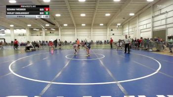 78 lbs Final - Ezamai Webber, Maine Trappers WC vs Violet Engleright, Maine Trappers WC